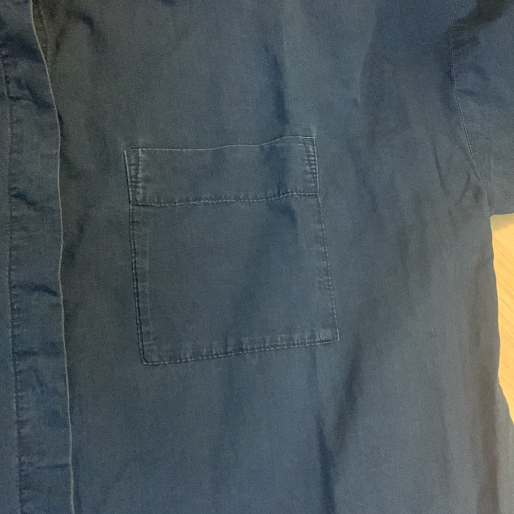 COS Oversize Denim Shirt Dress - Picture 3 of 5